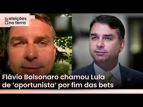Flávio Bolsonaro reacts to Lula's ban on betting sites and accuses the Workers' Party member of '...