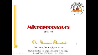 Microprocessor Lec 03 (Instruction Set of IAS Computer)