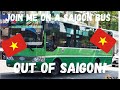 Saigon bus journey.