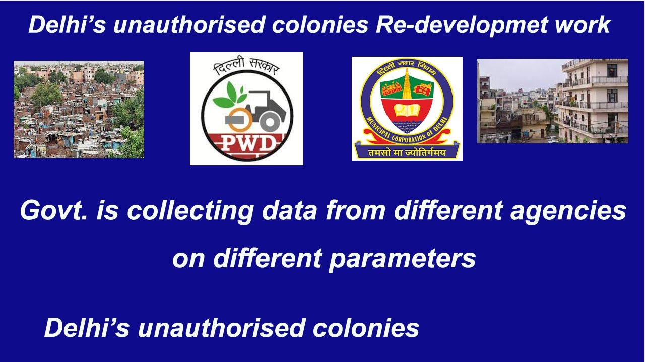 Delhi unauthorised colonies development work🔥 I Delhi illegal colonies I Delhi kacchi colony 🔥