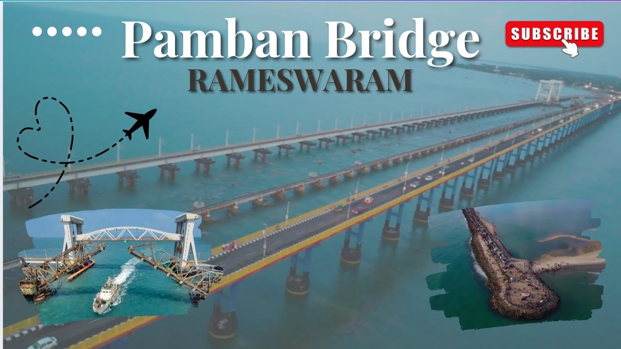 Pamban Bridge | Rameswaram | India's First Vertical Lift Sea Bridge #narendramodi #travelvlog
