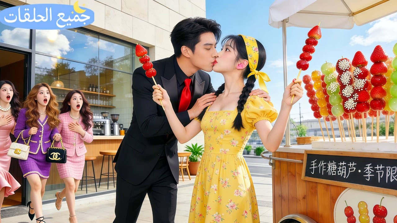 للهروب من وريثة، قبّل CEO بائعة حلوى فقيرة؛ فإذا بها منقذته التي بحث عنها سنين—الحب!