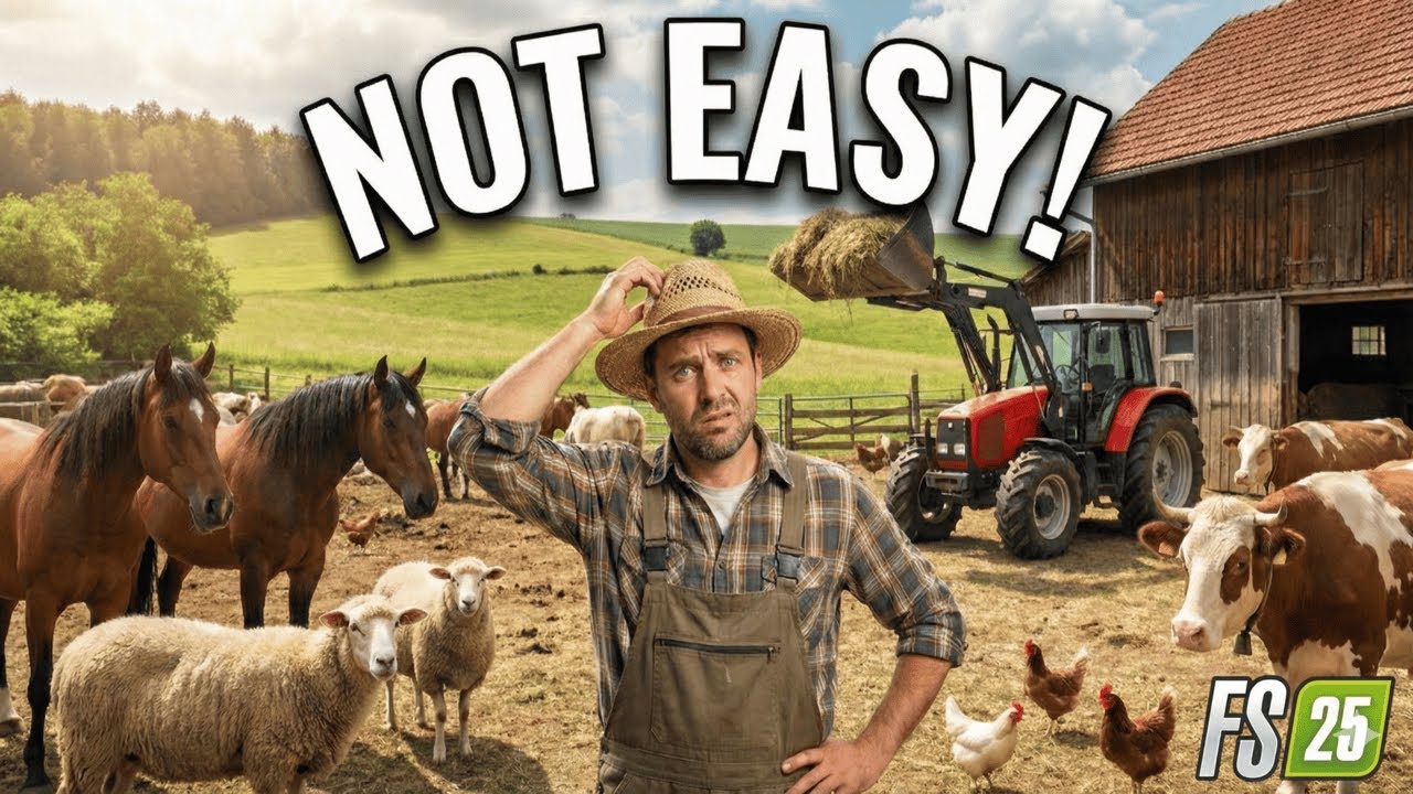 (S14E) Helping My Uncle on His Farm | FS25