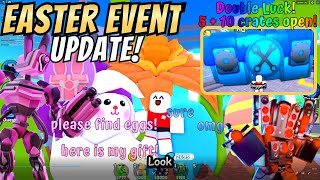 EASTER EVENT UPDATED!! Claim BUNNY CRATE in Toilet Tower Defense for rewards
