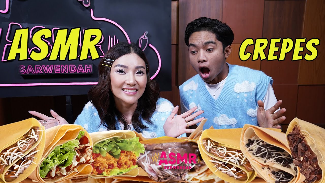 Bunda Sarwendah Mukbang ASMR Crepes Bareng Onyo! Bikin Ngiler!