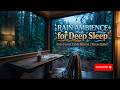 (No Ads) Heavy Rain Sounds for Sleep &amp; Anxiety Relief | Cozy Forest Cabin