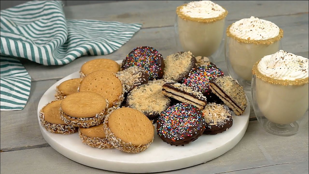 Tips con Galletas María