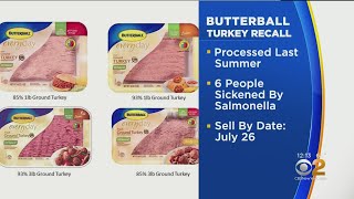 Butterball Recalls 39 Tons Of Turkey Products On Salmonella Fears