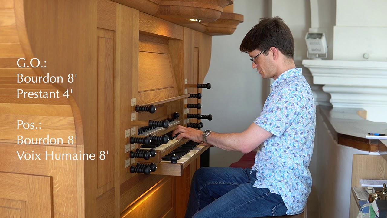 Cattiaux-POM French Baroque Organ in Zamárdi, Hungary | Demo & Nicolas de Grigny | Bálint Karosi