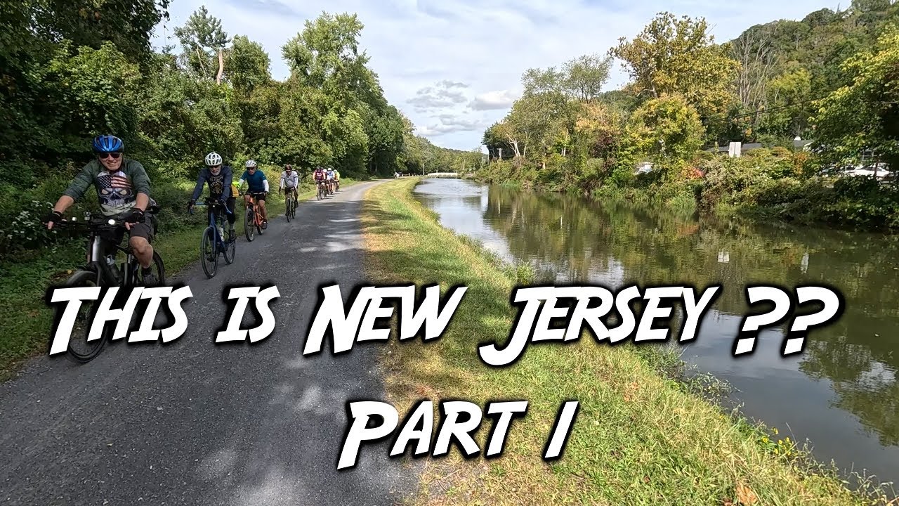 New Jersey's Hidden Towns By Gravel & E Bike Part 1 of 2