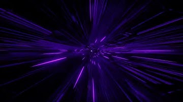 Fast Moving Laser Lights Tunnel Background - Motion Graphics Animated Background Video
