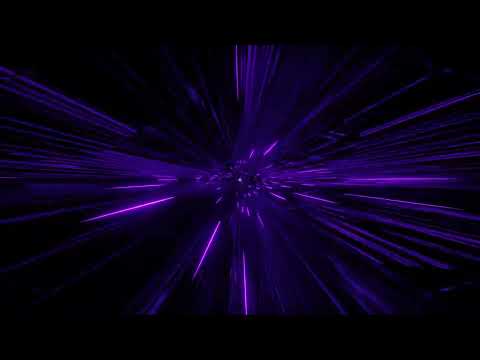 Fast Moving Laser Lights Tunnel Background Motion Graphics Animated Background Video 