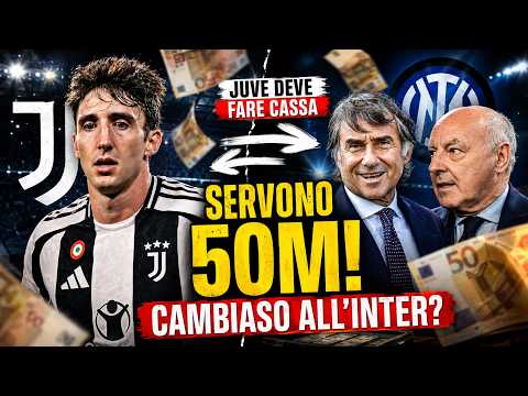 Video JUVE COSTRETTA A FARE CASSA CAMBIASO ALLINTER MERCATO SHOCK