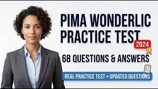 PIMA Wonderlic Test 2026: Ace All 68 Questions & Pass Fast!