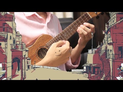 「シャルル」 ソロウクレレにして弾いてみた。[ukelele cover by ニキー太]