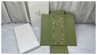 Van Cleef & Arpels Vintage Alhambra Mother Of Pearl And Diamond Necklace Review