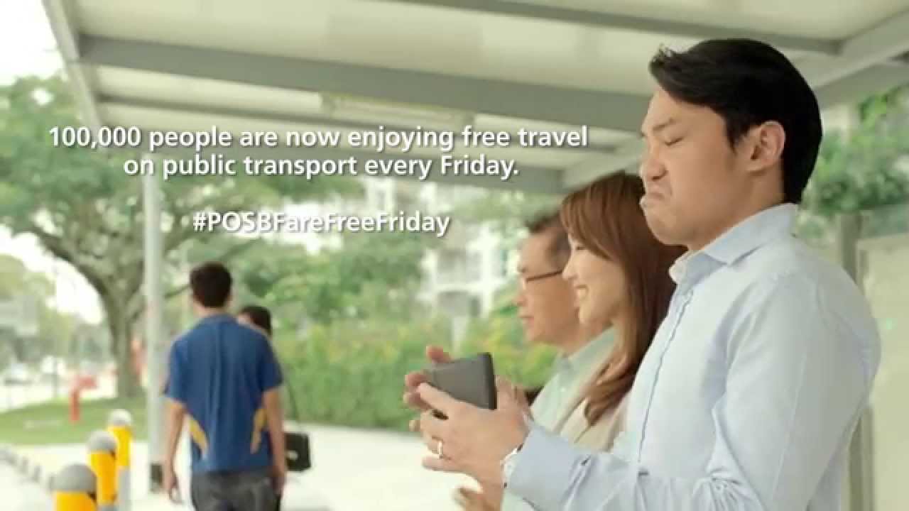 POSB Fare Free Friday