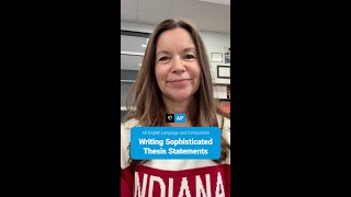 AP English Language and Composition - Thesis Statements