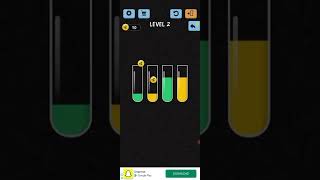Water Color Sort Puzzle: Liquid Sort - Game Play level 1 screenshot 5