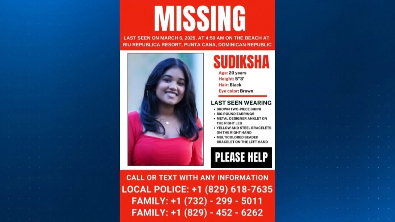 Missing University of Pittsburgh student believed to have died by drowning in Punta Cana