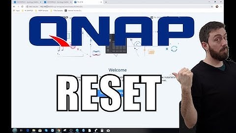 How to Restore, Reinitialize or Factory Reset your QNAP NAS and Drives