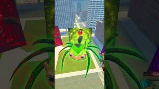 Find Wrong New Car Eaters 2D vs 3D In Big City Mcqueen Rumi Hamood Gmod Garry's Mod #gmod #shorts