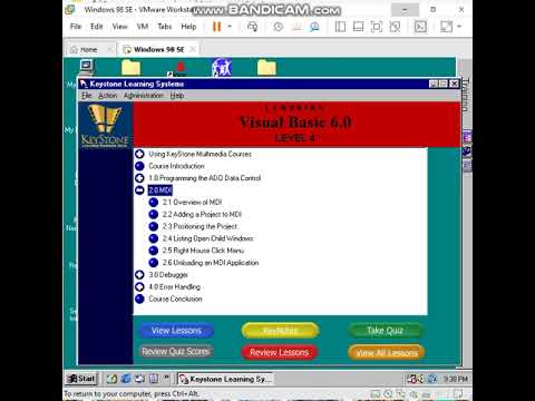 Keystone Learning: Visual Basic 6 Level 4 Chapter 2 Quiz