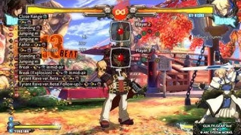 Guilty Gear Xrd REV 2 Sol Dustloop