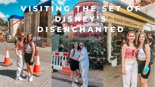 Visiting the set of Disney’s Disenchanted ( vlog )