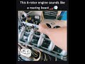 🔥 6-Rotor Monster Engine Sound Will Blow Your Mind! 🚗💨 #automobile #youtubeshorts