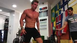 Ricardo Rosales| Andalucia Beach Games| Wod 1 (Q18.1)| Escalado