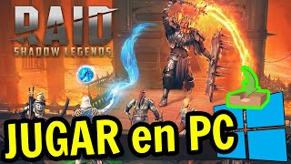 🎮 Cómo JUGAR [ RAID Shadow Legends ] en PC ▶ DESCARGAR e INSTALAR