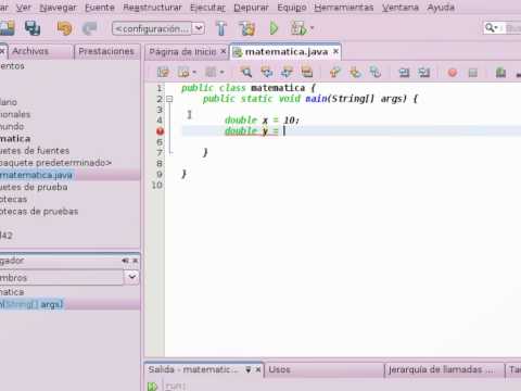Tutorial java 8(Matematica) parte 2 Español
