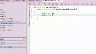 Tutorial java 8(Matematica) parte 2 Español