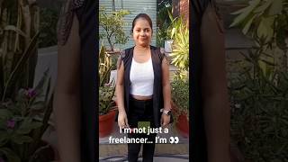 I'm not just a freelancer👀
