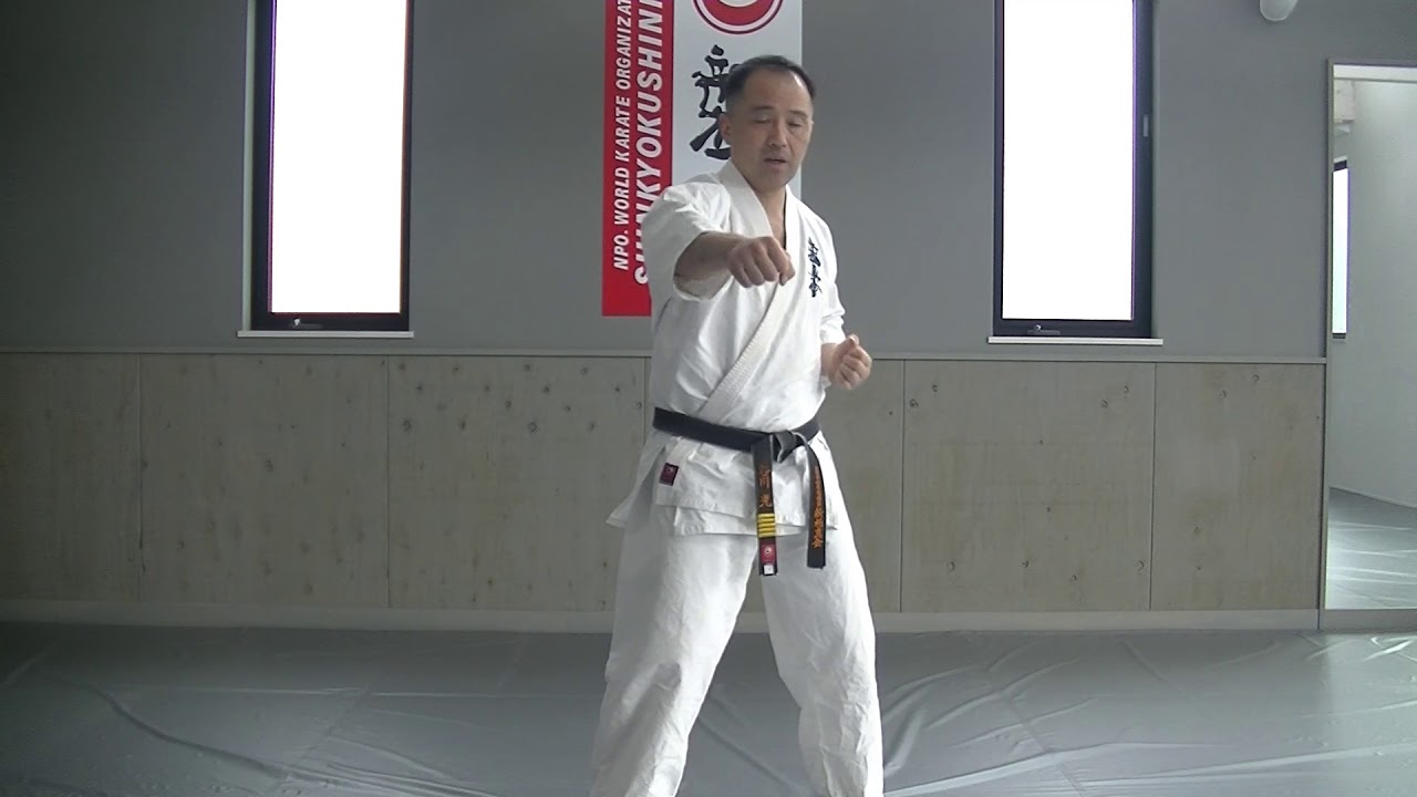 新極真会】谷川支部長の三戦立ちの突き（空手LIFE 2021年3-4月号