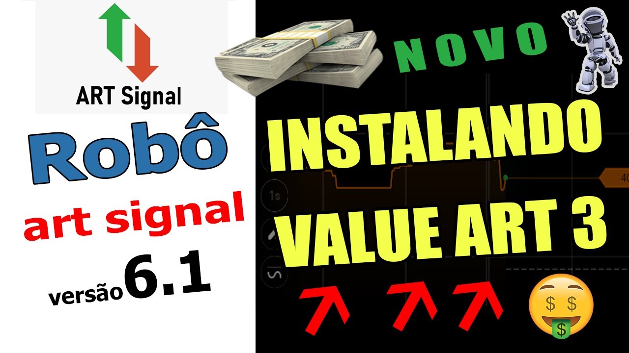 🔴 NOVO 🤖 ROBO ART SIGNAL 6.1 👉 Baixando e Instalando VALUE ART V 3.0 !!!