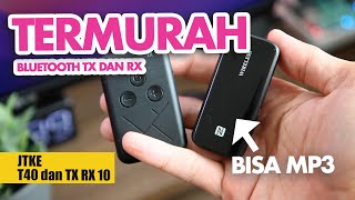 BUDGET Bluetooth Transmitter Receiver with MP3 Player. JKTE T40 and Rx Tx 10