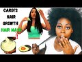 I TRIED CARDI B’S HAIR MASK ON MY TYPE 4 NATURAL HAIR *RESULTS* |AVOCADO HAIR MASK FOR HAIR GROWTH