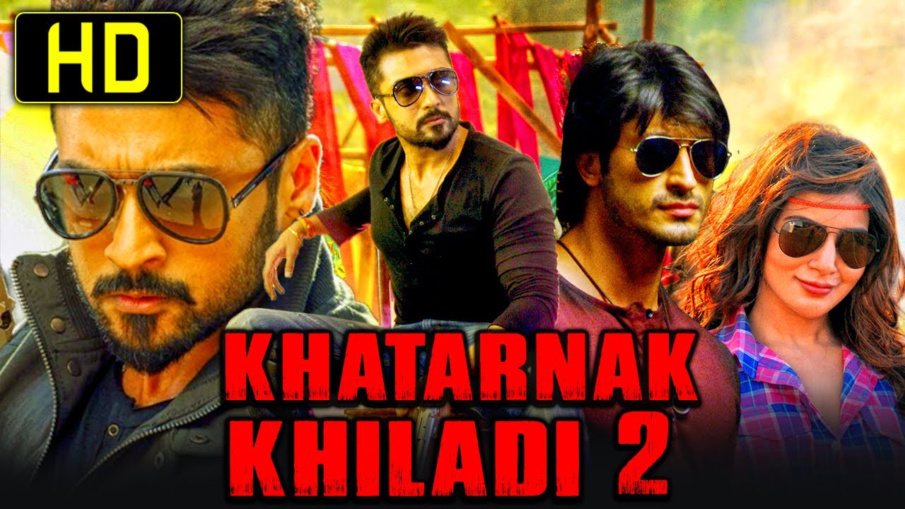 Khatarnak Khiladi 2 Anjaan   Suriyas Action Hindi Dubbed HD Movie  Samantha Vidyut Jammwal