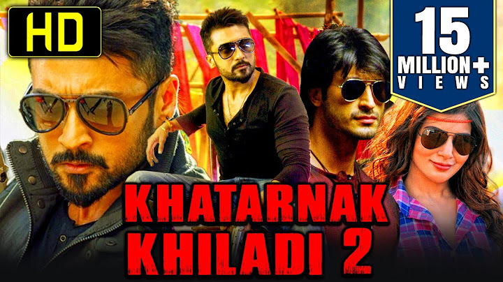 Khatarnak Khiladi 2 (Anjaan) - Suriya's Action Hindi Dubbed HD Movie | Samantha, Vidyut Jammwal