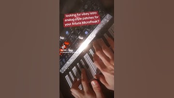 Vibey analog-style patch for the Arturia MicroFreak (Mac Demarco)