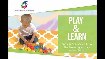 Stack & Spin Gears  from The Learning Journey International
