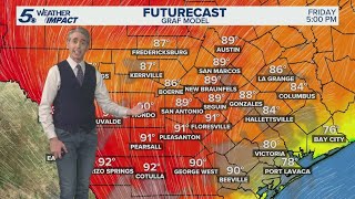 Spring heatwave continues through next week | KENS 5 Weather Impact Forecast