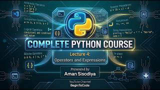 Lecture 4 : Operators and Expressions