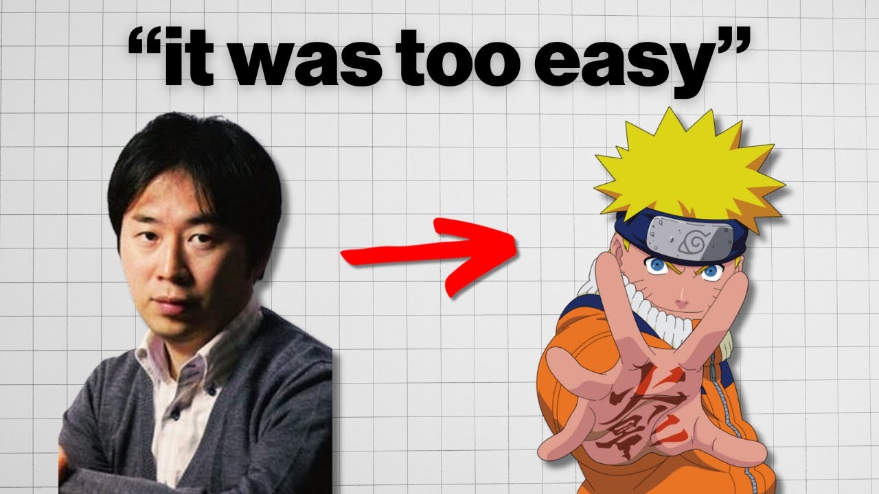 the 4 step METHOD that created naruto & one piece