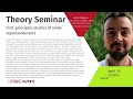 First Principles Studies Of Oxide Superconductors Seminar By Julien Varignon First Principles Studies Of Oxide Superconductors Seminar By Julien Varignon