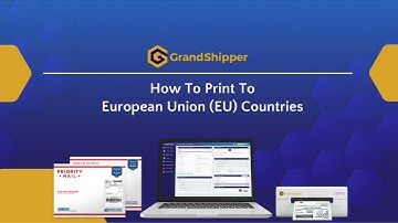 How to Print to European Union Countries (International)