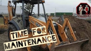 Case 580N Backhoe service. @DEBOSSGARAGE said these videos  do well, let