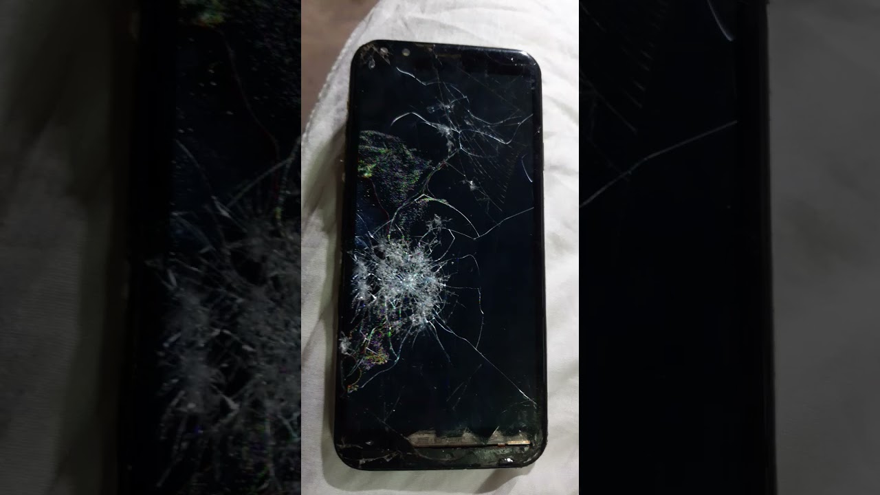 Q mobile  smart X 20 destroyed